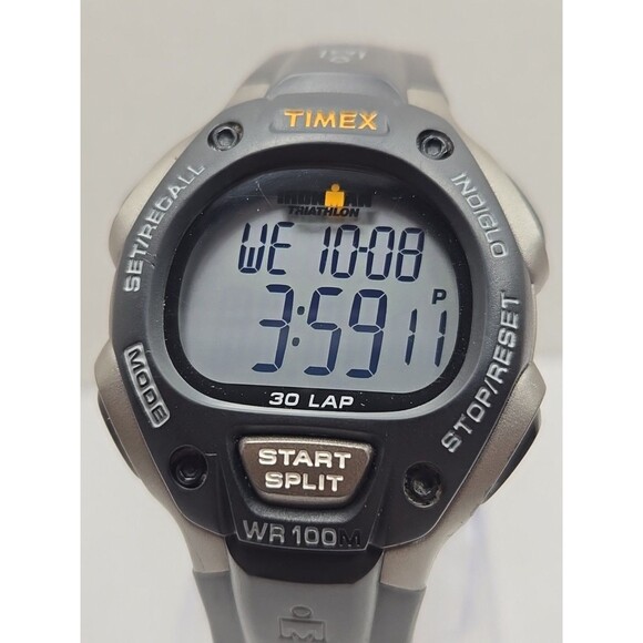 Timex Ironman Classic 30 Lap Watch 40mm Indiglo WR100M New Battery Quartz Mens - Picture 4 of 13